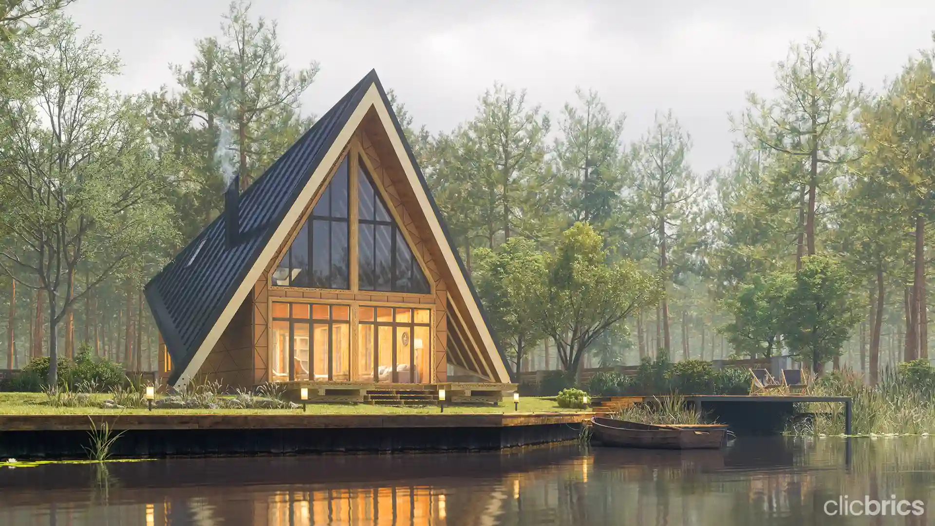 A-frame house